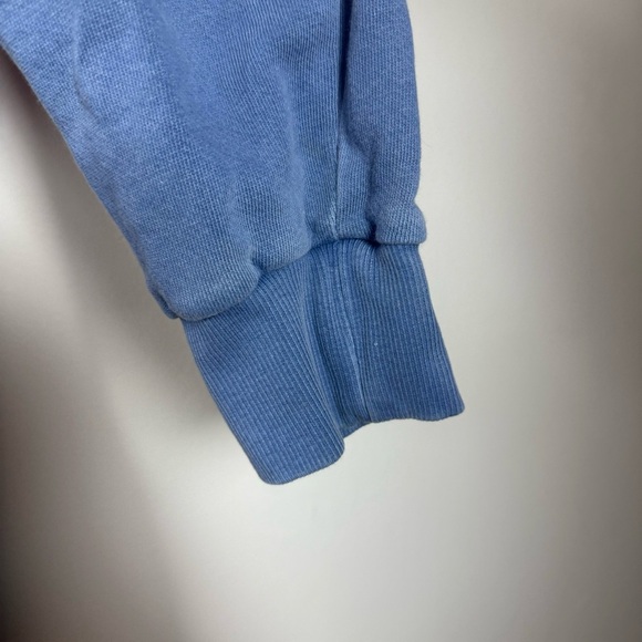 Pilcro by Anthropologie Flynn Blue Peplum Hoodie Size Large - Picture 8 of 16